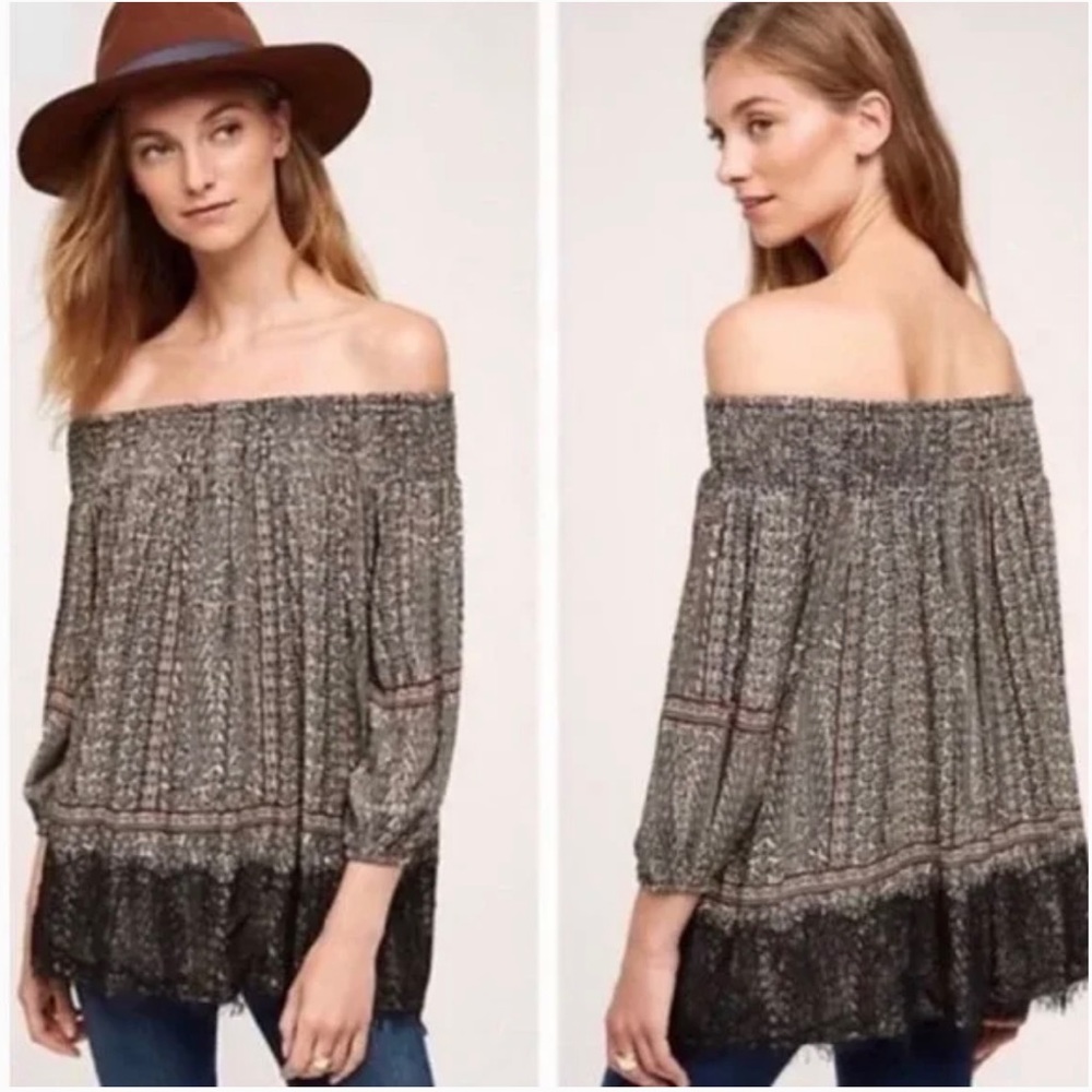 Anthropologie Vanessa Virginia Boho Blouse